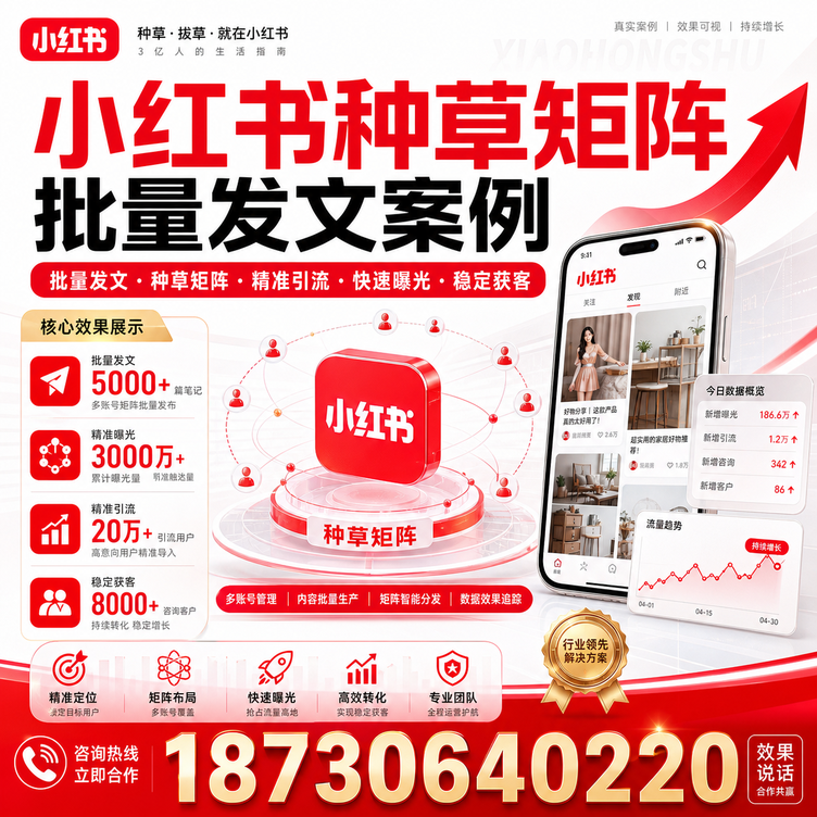 龙岩小红书种草矩阵批量发文案例